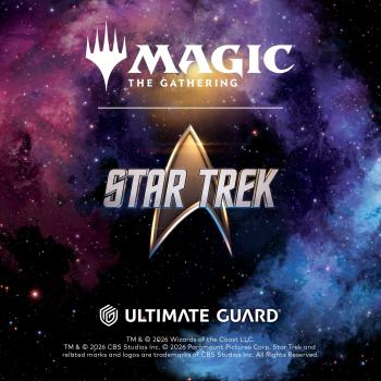 Ultimate Guard Play-Mat Magic: The Gathering | Star Trek - Red Mythic